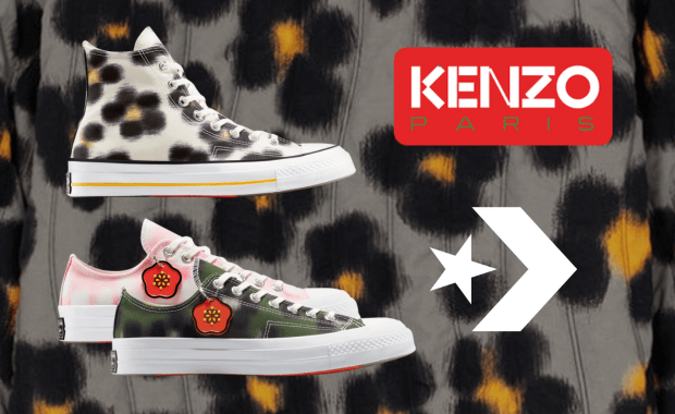 The Kenzo x Converse Chuck Taylor Hana Leopard Collection Releases April 2025