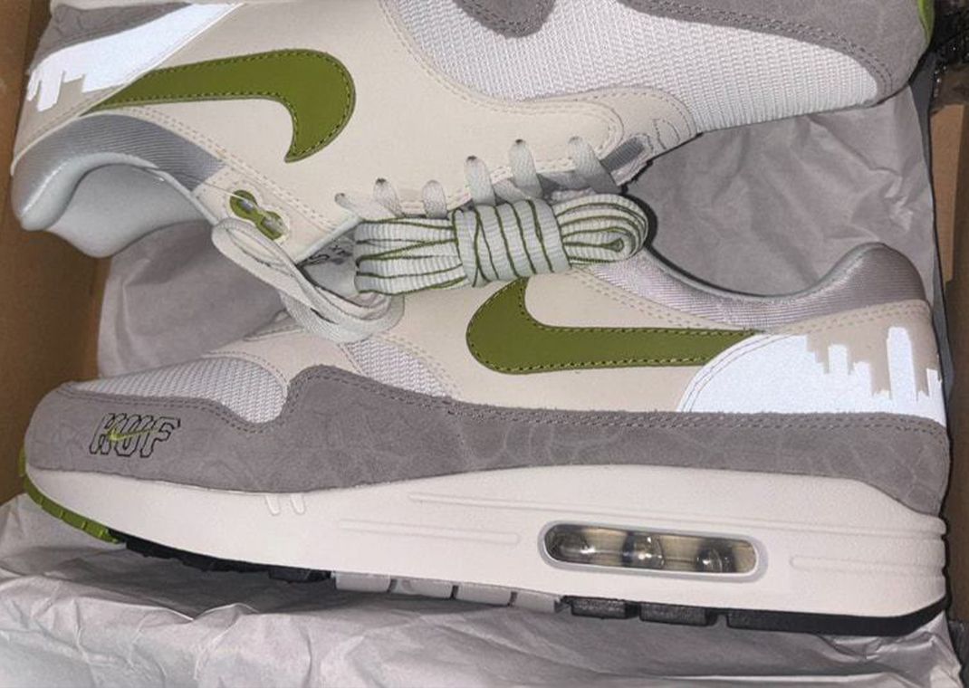 HUF x Nike Air Max 1 SP White Pear F&F