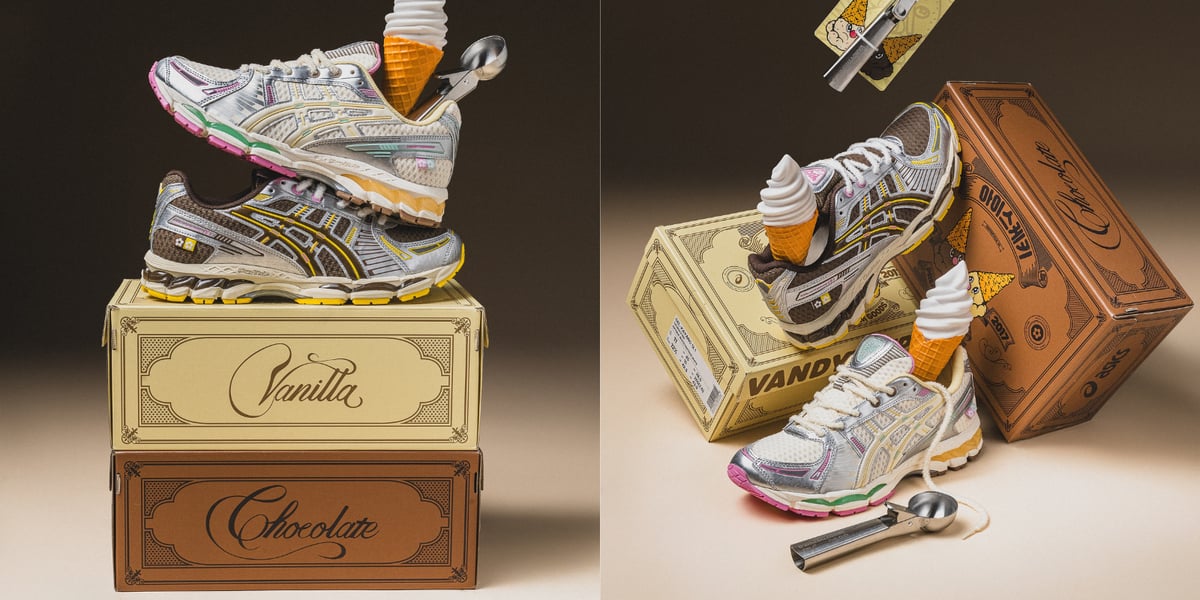 VANDYTHEPINK’s Asics Gel-Kayano 12.1 Ice Cream Pack Drops in August