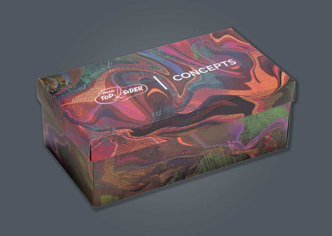 Concepts x Sperry A/O 3-Eye Cup Brown Packaging