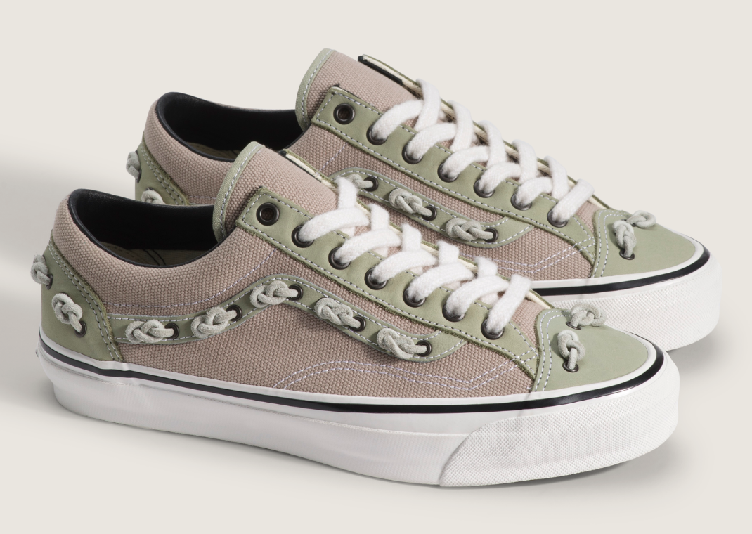 Vans Old Skool 36 Knot Soft Sage - Angle