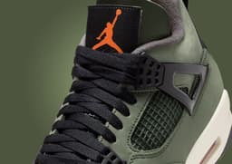 Undefeated x Air Jordan 4 Retro OG SP Detail