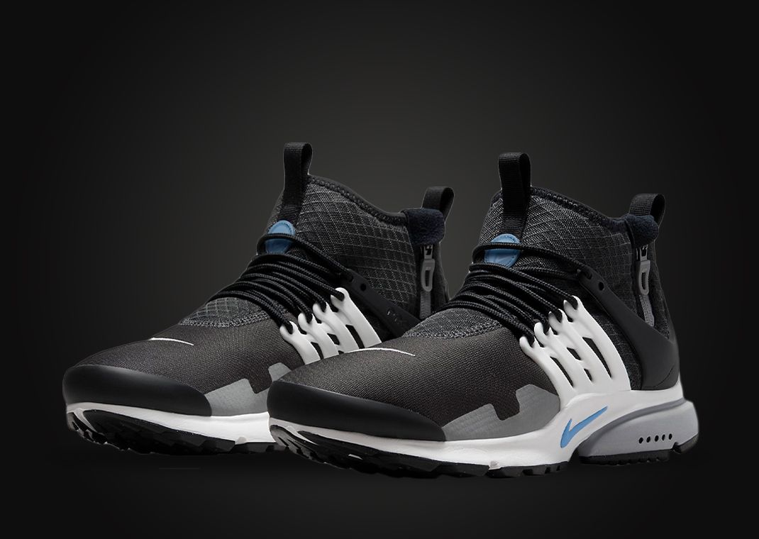 Nike Air Presto Mid Utility Anthracite University Blue