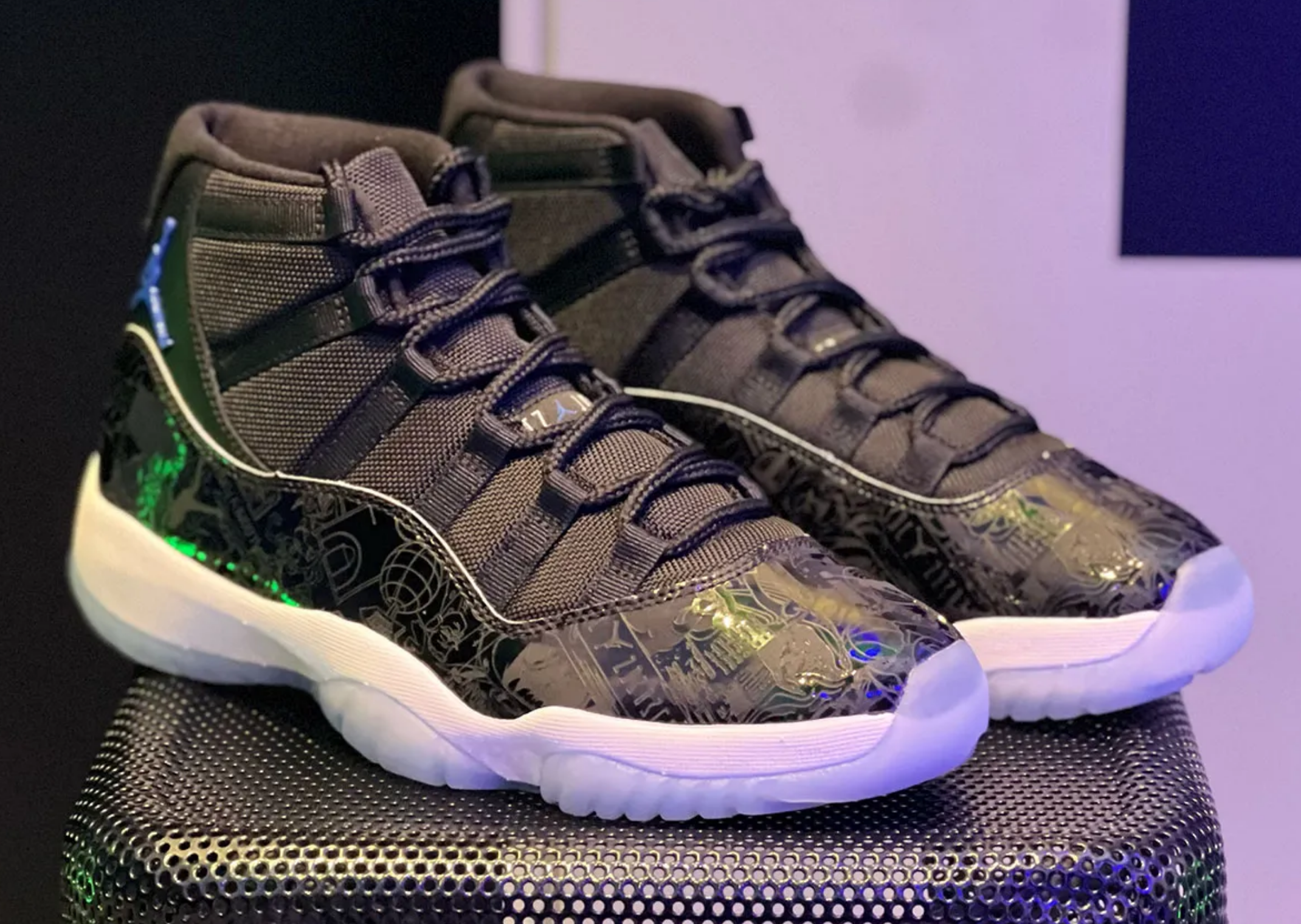 Air Jordan 11 Retro Space Jam Laser F&F