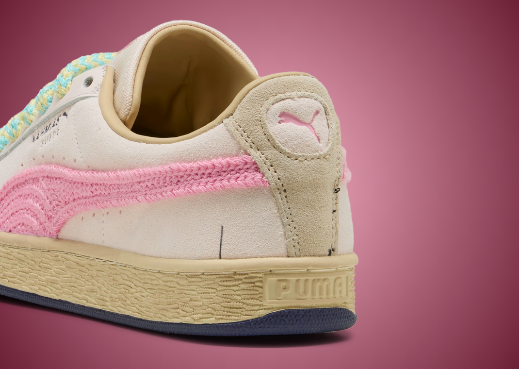 Nahmias x Puma Suede Crochet - Heel Detail