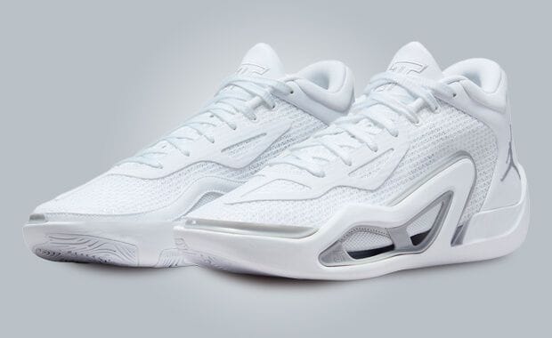 The Jordan Tatum 1 TB White Grey Fog Releases This Fall