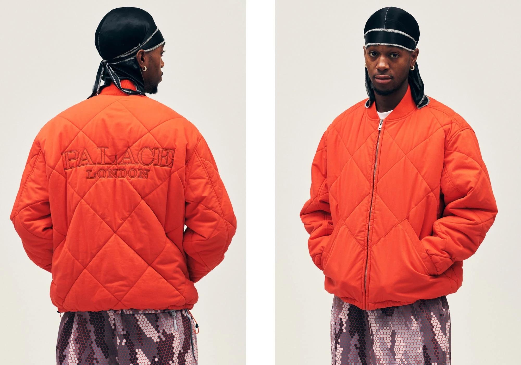 タ*コ様 palace D-QUILT BOMBER TIGER ORANGE BOMBER D-QUILT - サイズ