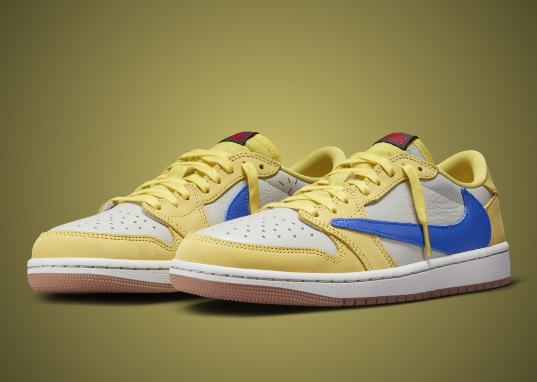 Travis Scott x Air Jordan 1 Retro Low OG Canary (W)