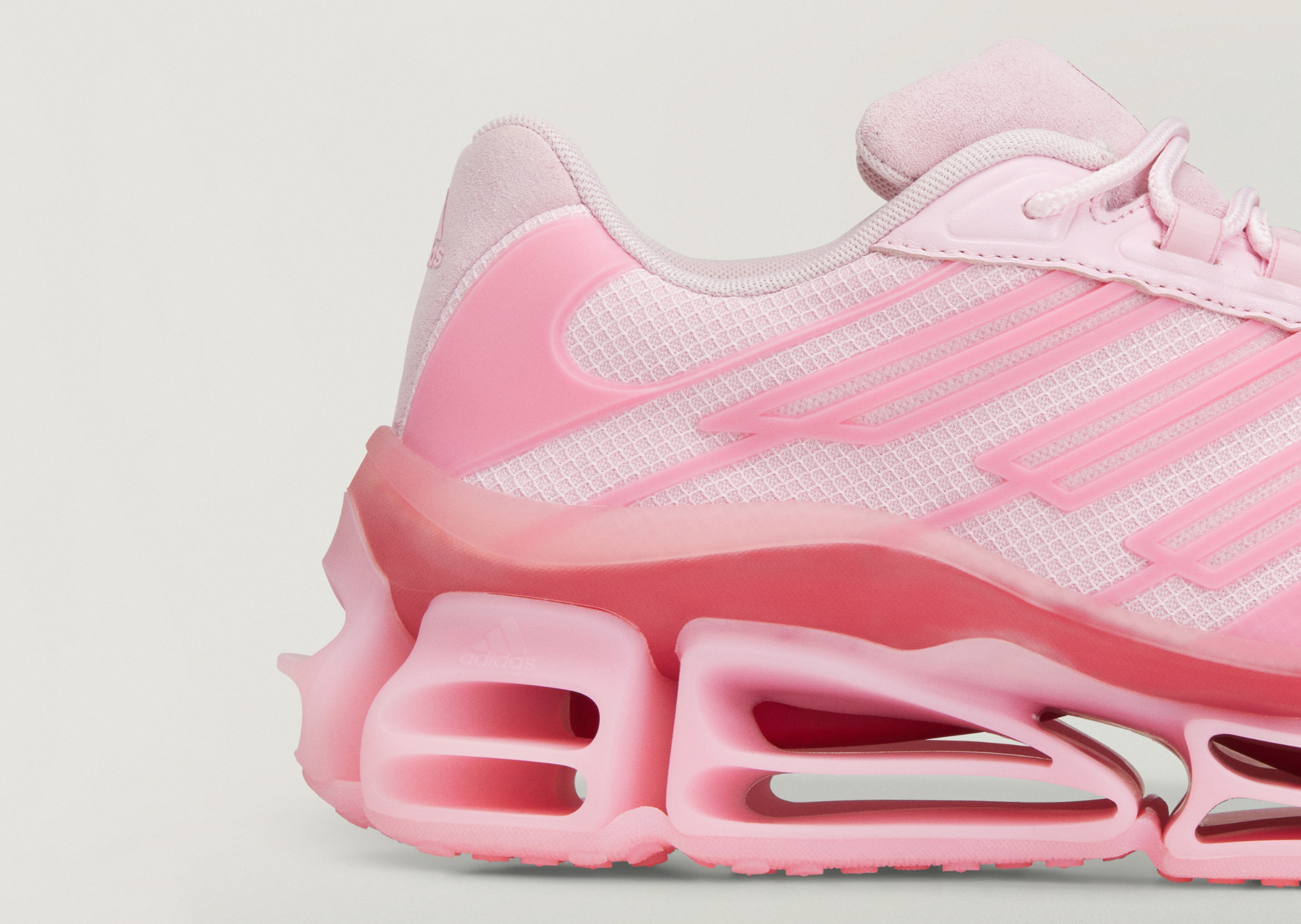 Willy Chavarria x adidas Megaride AG Pink - Heel Detail