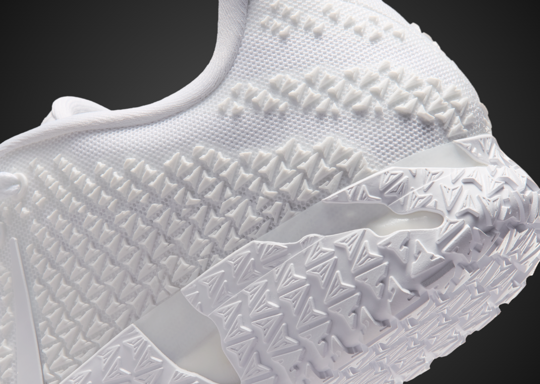 Nike Ja 3 Team Bank Triple White - Heel Detail