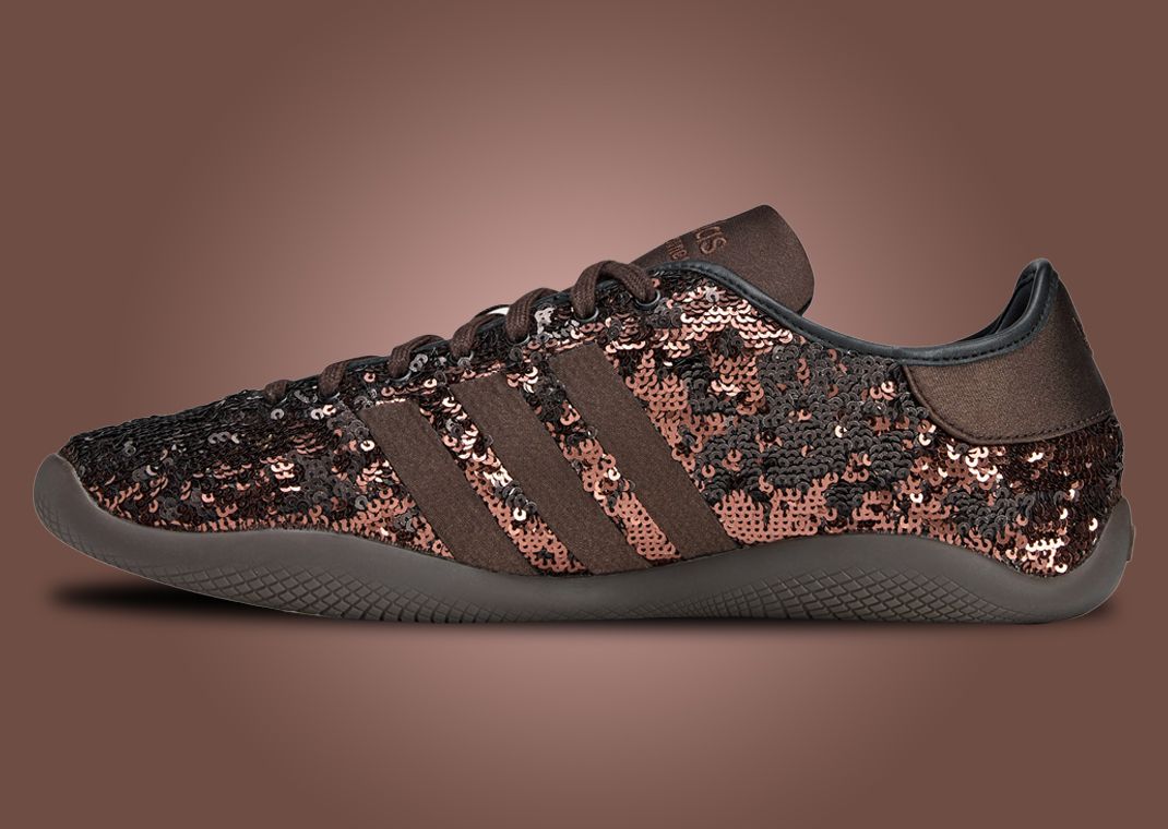 Wales Bonner x adidas Karintha Lo Sequin Bronze - Medial
