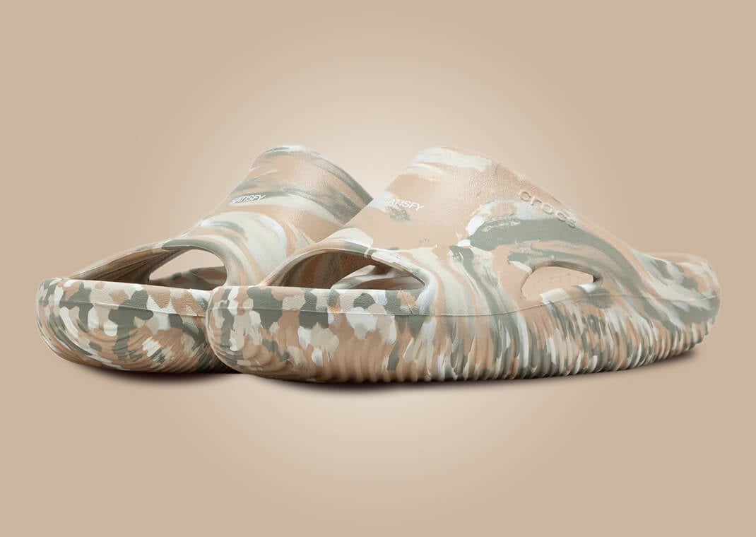 SATISFY x Crocs Mellow Slide