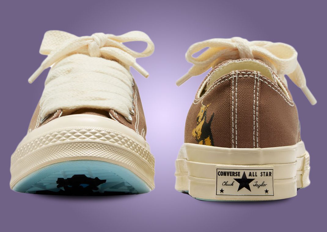 Golf le FLEUR* x Converse Chuck 70 Ox Darryl Dachshund Toe and Heel