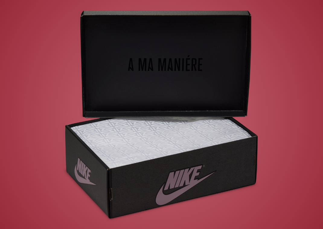 A Ma Maniere x Nike Air Force 1 WYWS University Red - Box