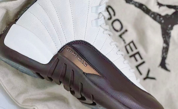 SoleFly x Air Jordan 12 Retro SP White Baroque Brown