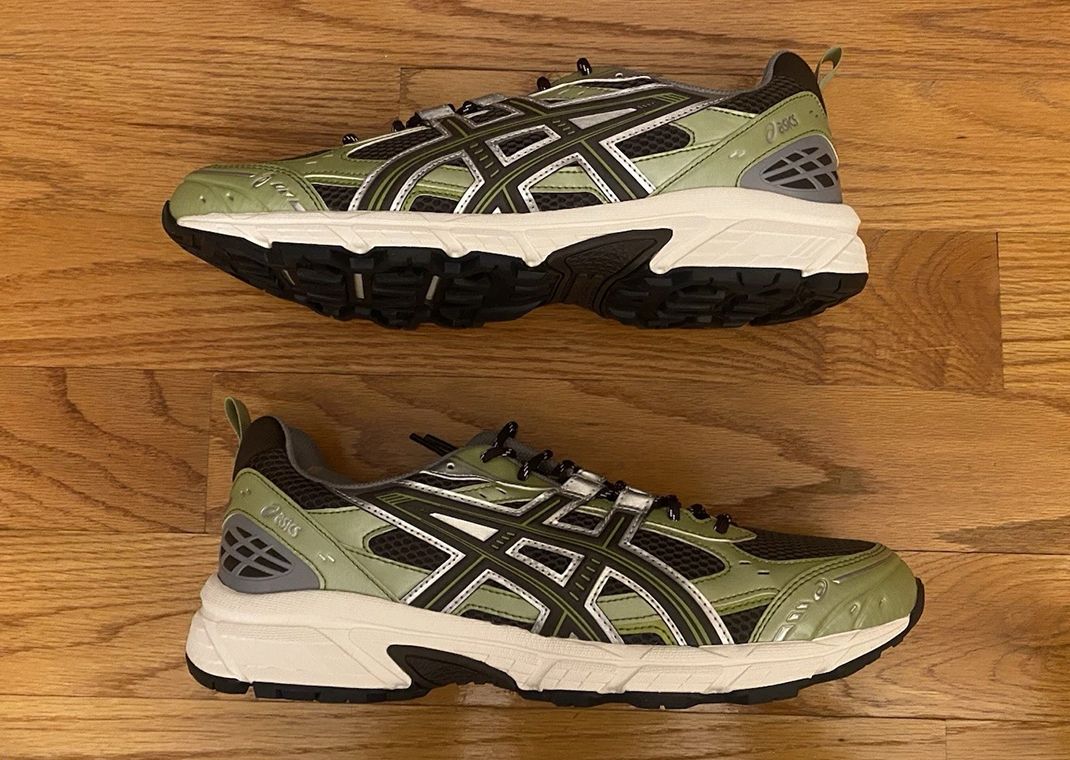 Kith x Asics Gel-Nunobiki Delicioso Pure Silver Lateral