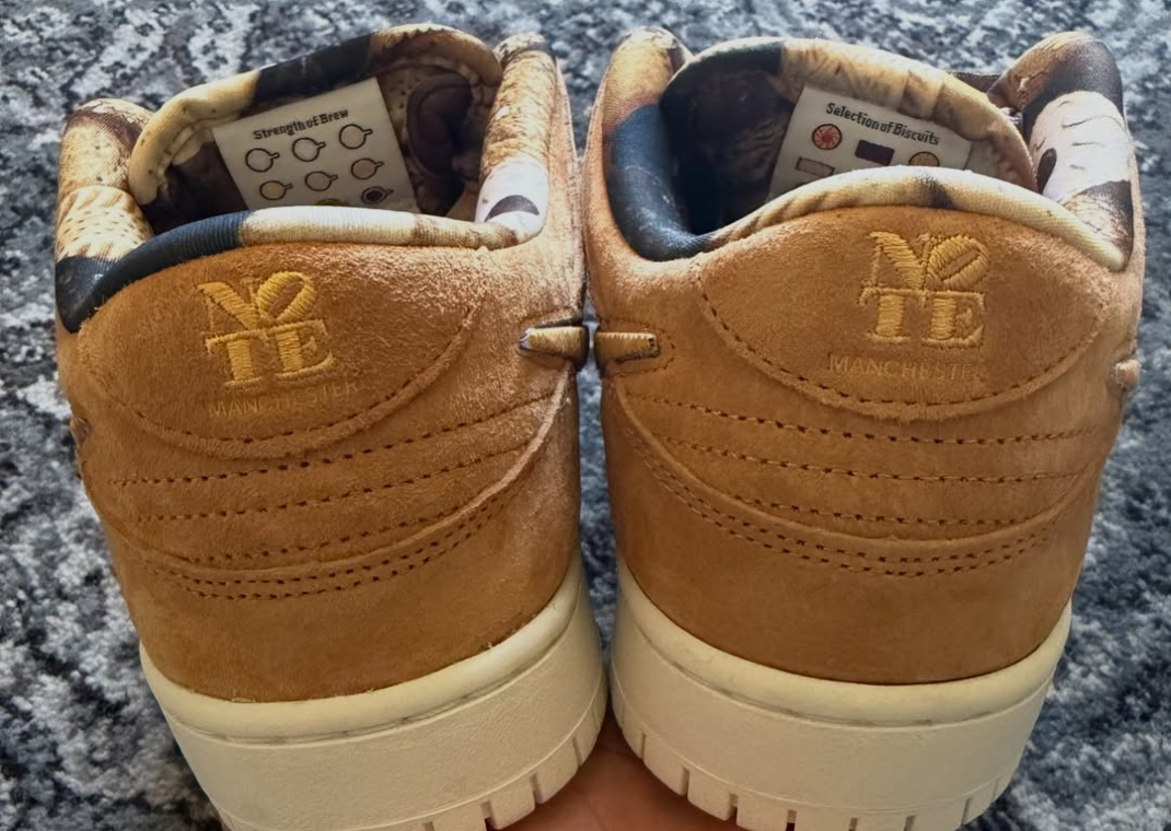 NOTE Manchester x Nike SB Dunk Low Heel