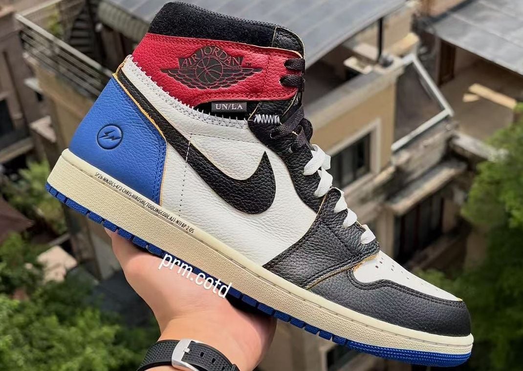fragment design x Union LA x Air Jordan 1 Retro High OG Chicago Royal