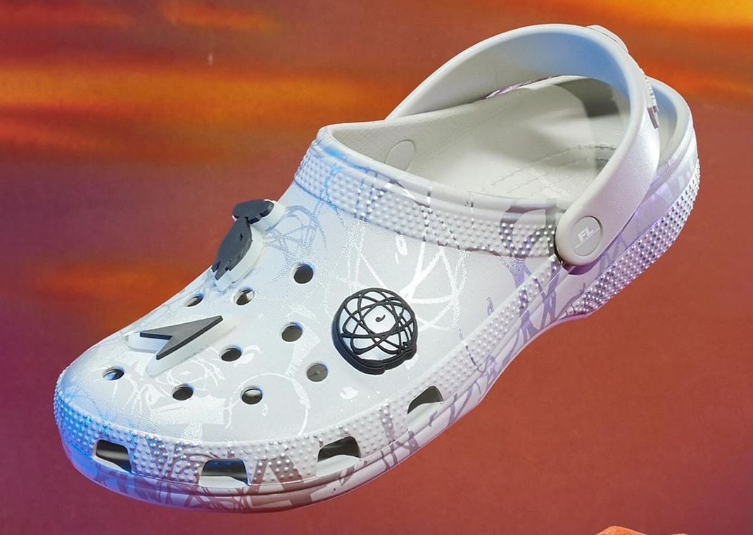 Futura Laboratories x Crocs Classic Clog White