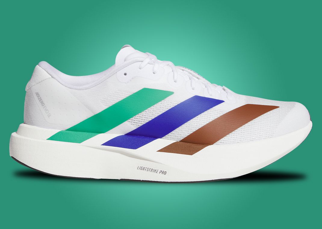 Pharrell Williams Humanrace x adidas Adizero Evo SL Footwear White Lateral