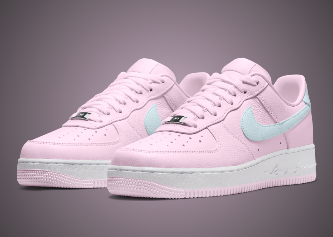 The Drake x Nike Air Force 1 Low Certified Lover Boy Pink Foam Releases Spring 2025