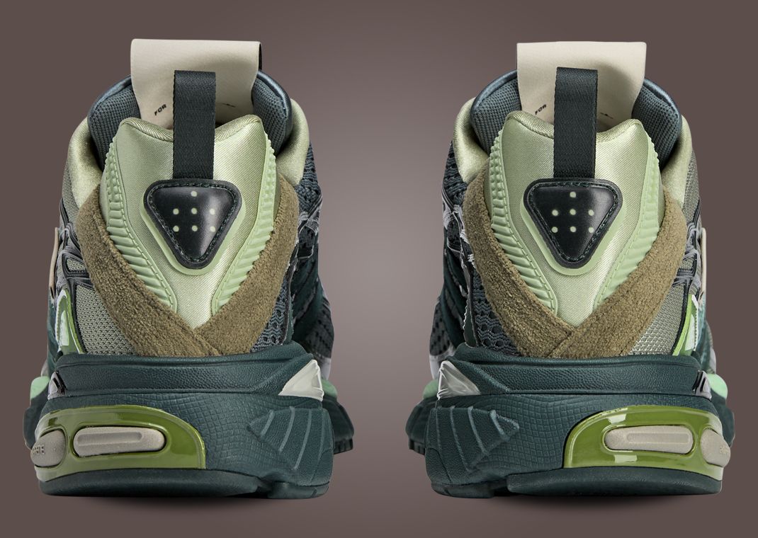 SFTM x adidas Adistar Cushion Shadow Green Heel