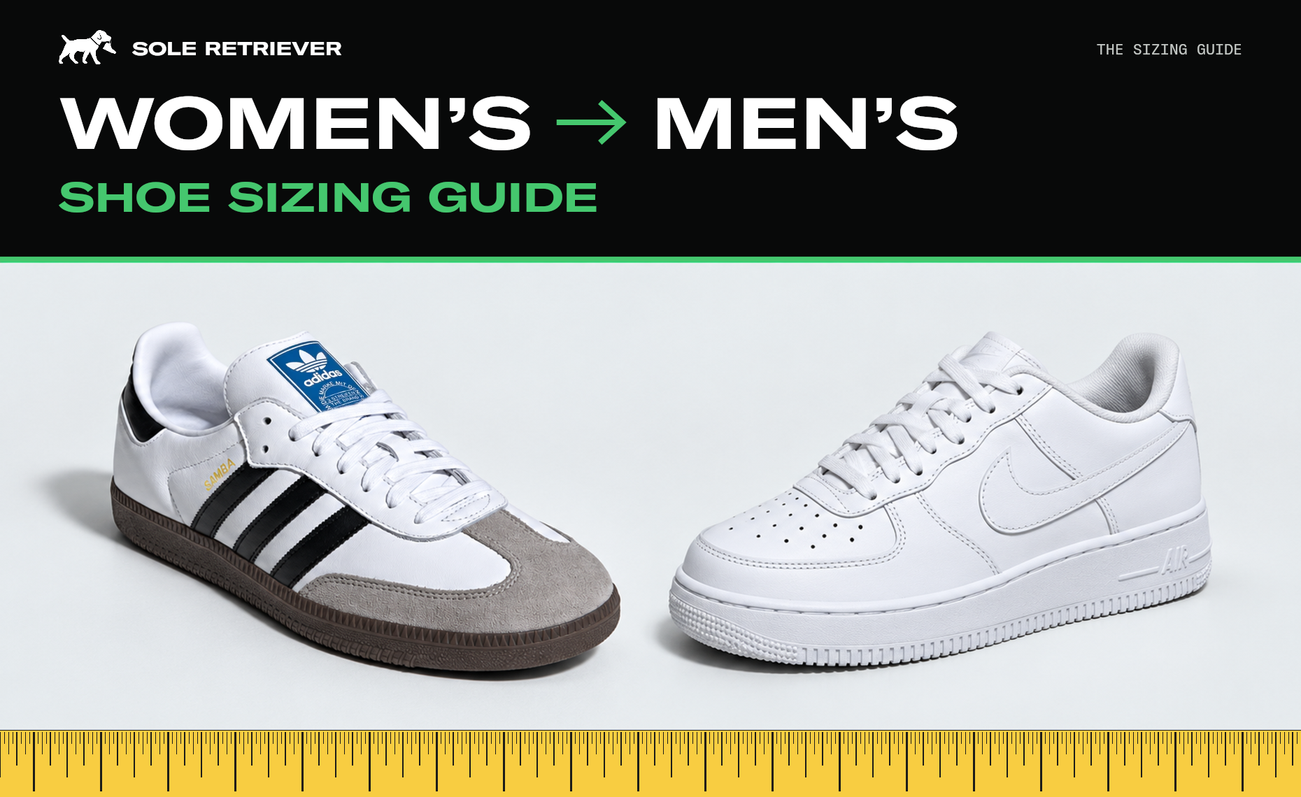 Women’s to Men’s Shoe Size Conversion: Chart and How to Convert