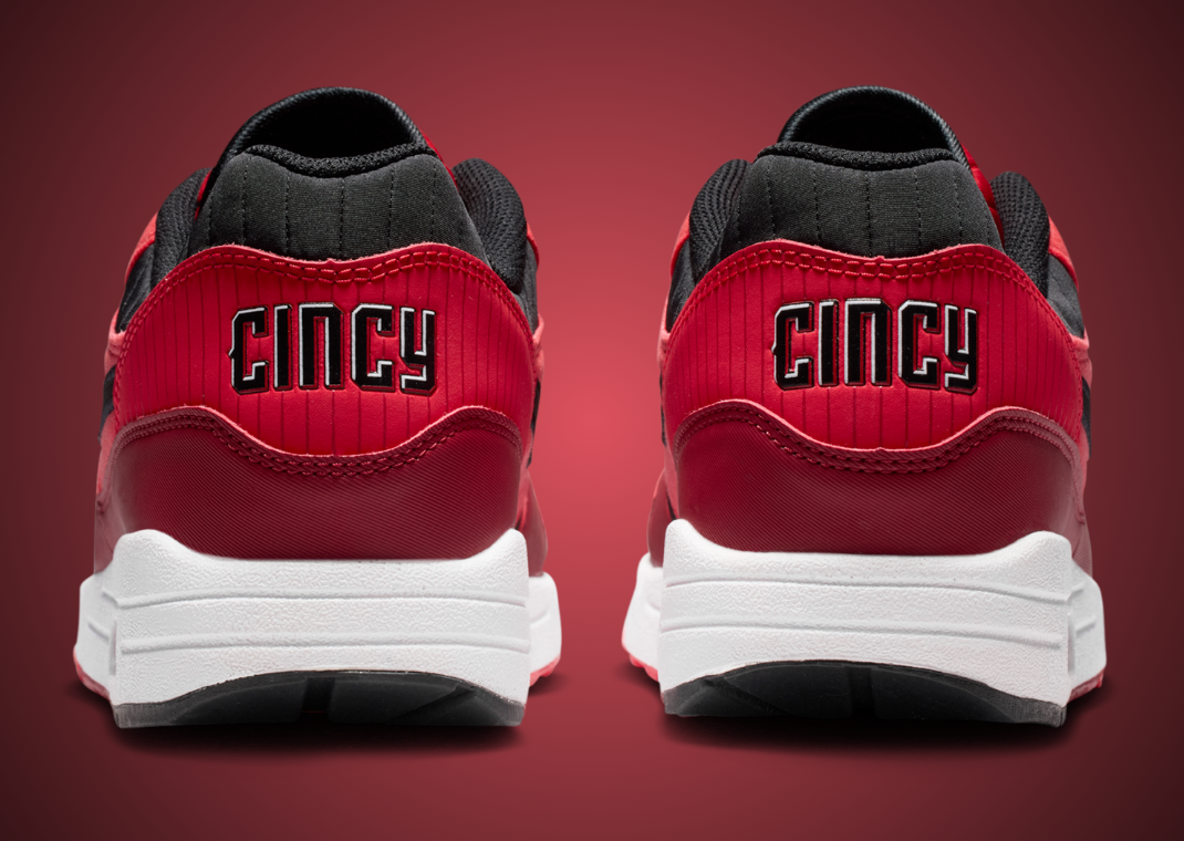 Nike Air Max 1 Reds City Connect Heel