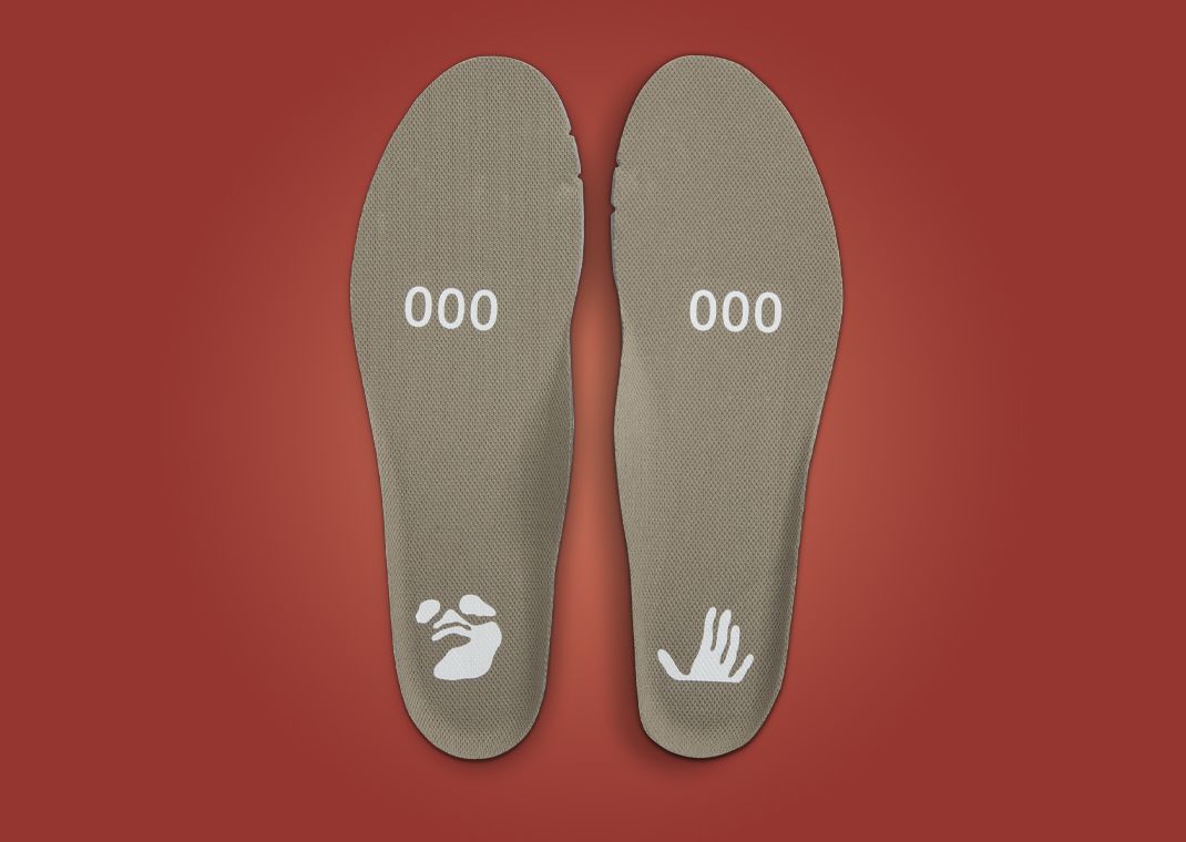 Off-White x Nike Air Terra Forma Archaeo Brown Insole