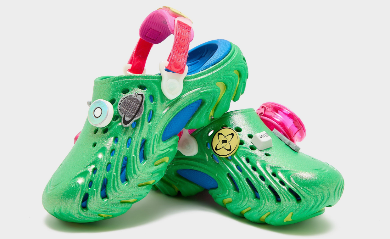 The size? x Crocs Echo II Harnesses the Early Internet Age