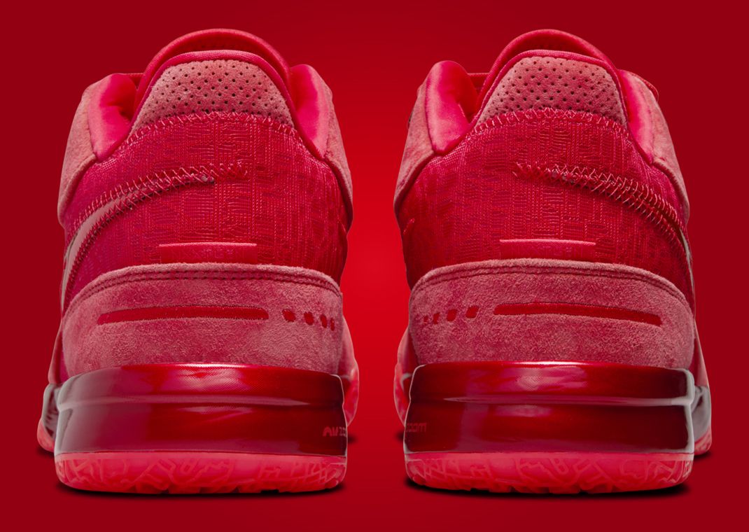 Nike LeBron NXXT Gen AMPD Red October Heel