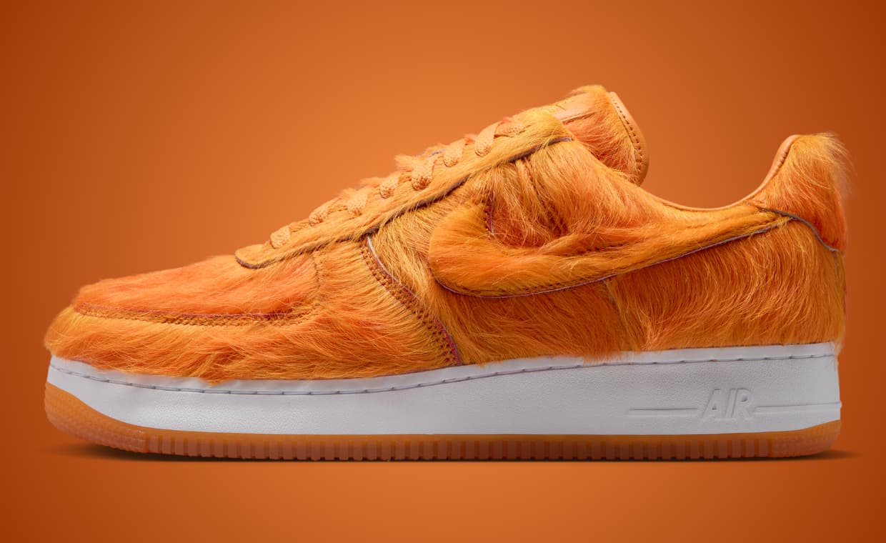 Nike Air Force 1 Low Technicolor Tale Orange Pony Hair