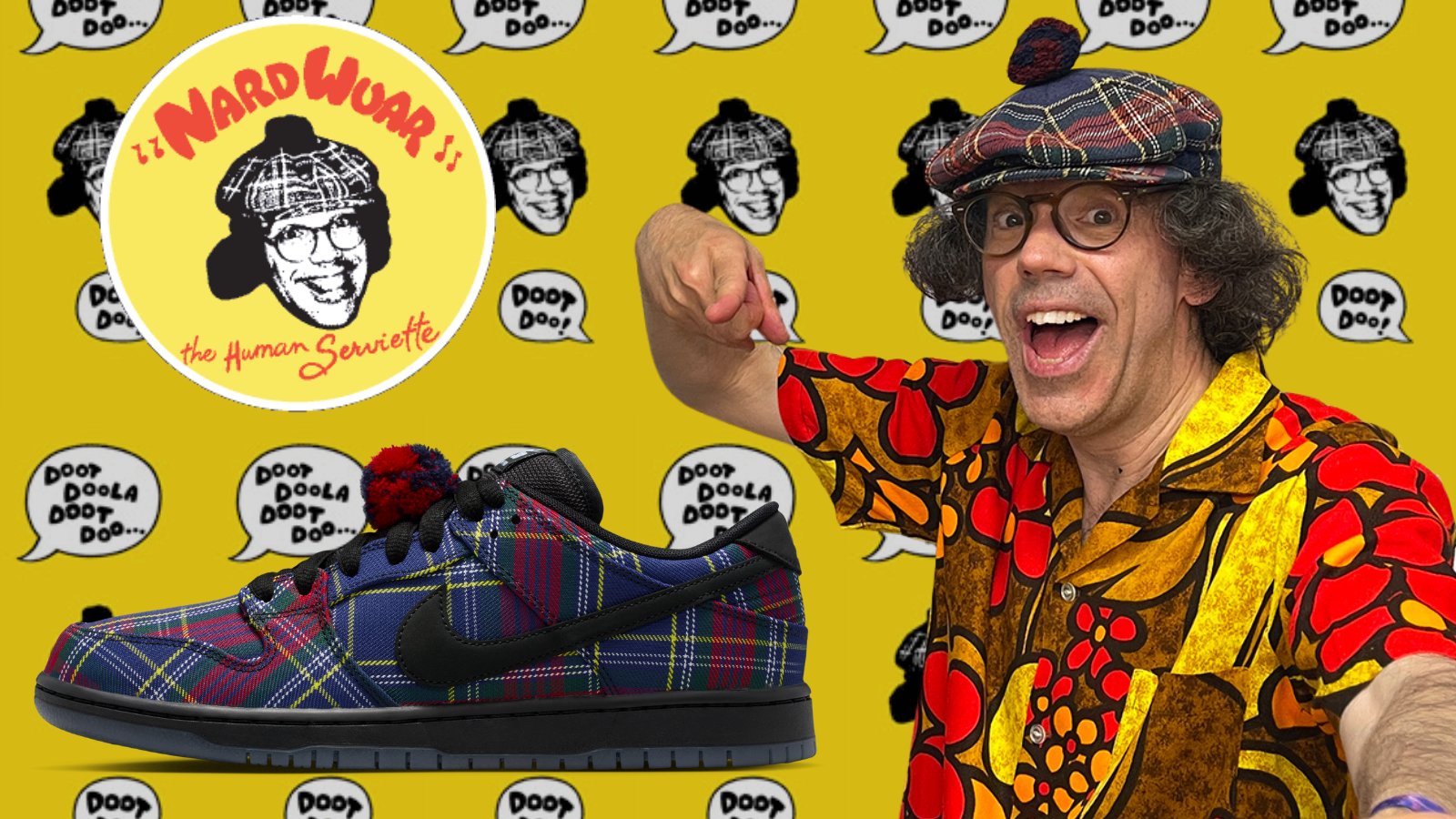 GET FAMILIAR: Nardwuar the Human Serviette