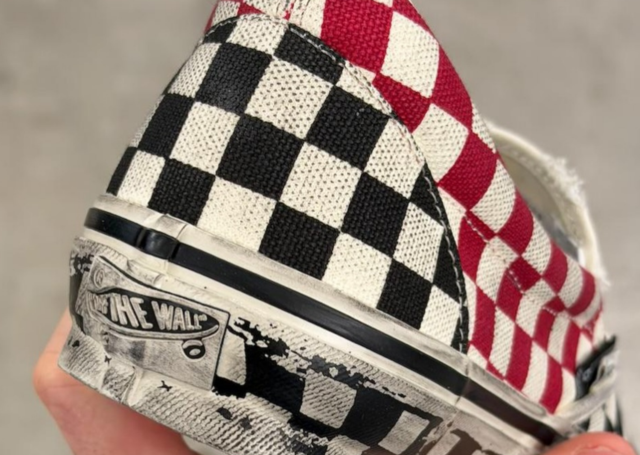 Slam Jam x Vans Classic Slip-On Act of Disagreement