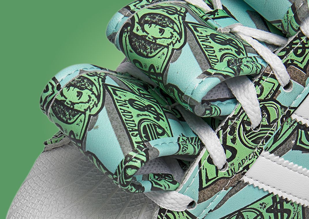 Jeremy Scott Makes It Rain With The adidas Superstar Money