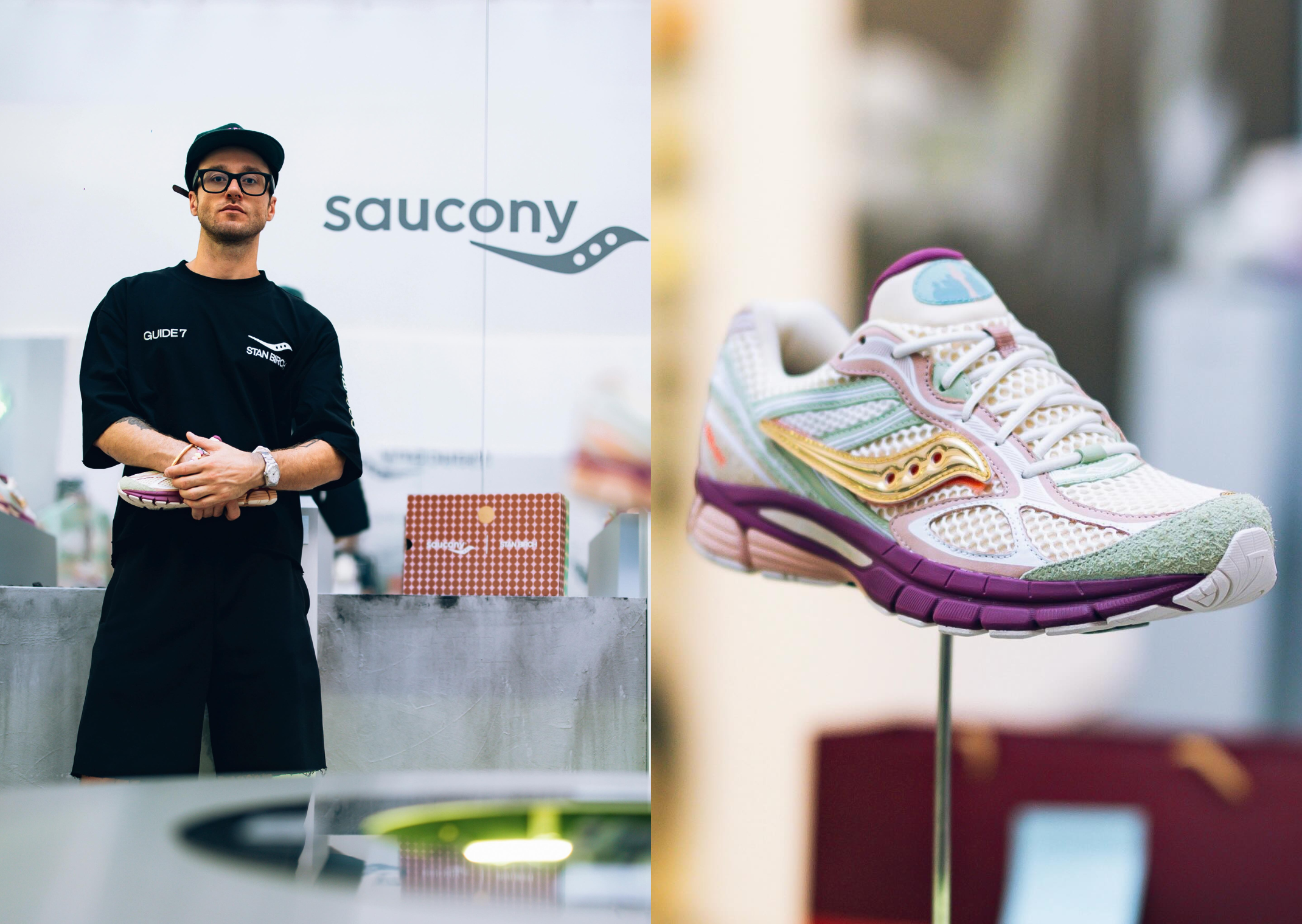 Stan Birch's Saucony ProGrid Guide 7 collab