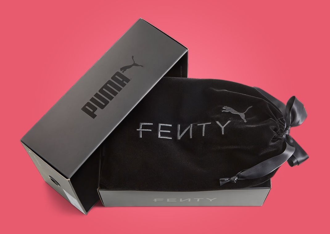 Fenty x Puma Creeper Phatty Corduroy Black Packaging