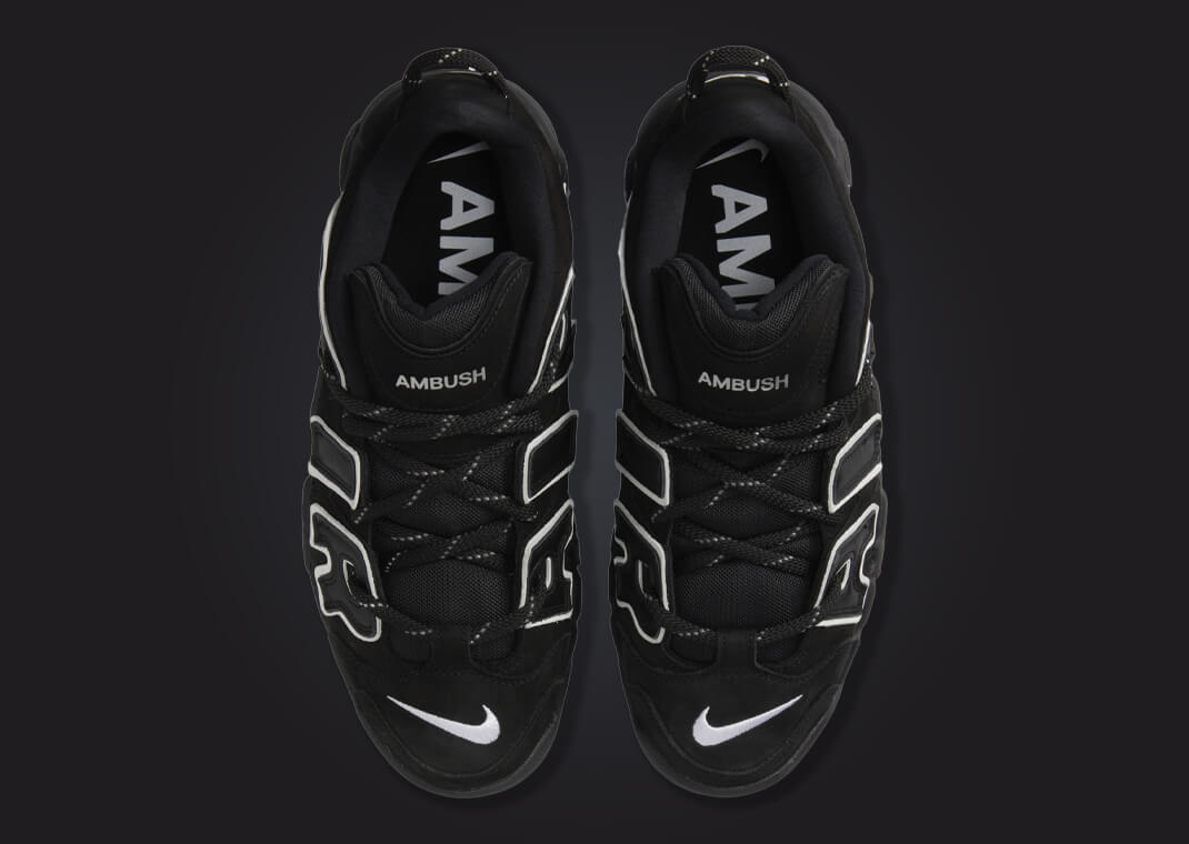 NIKE x AMBUSH ☆ Air More Uptempo Low Black Nike Air More Uptempo Low AMBUSH Black Men's - FB1299-001 - US