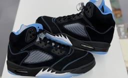 An Early Pair of the Air Jordan 5 Retro Black University Blue Popped Up on Instagram
