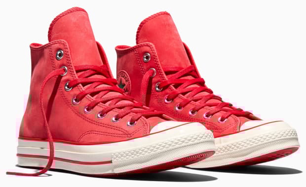 Red Suede All-Stars: Shai Gilgeous-Alexander Continues to Match Chucks to his Signature Shoe Colors