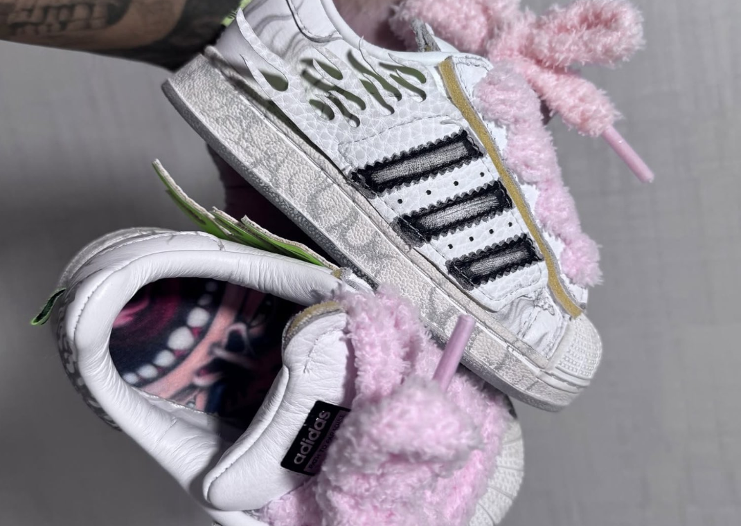 Hellstar x adidas Superstar Toddler Preview