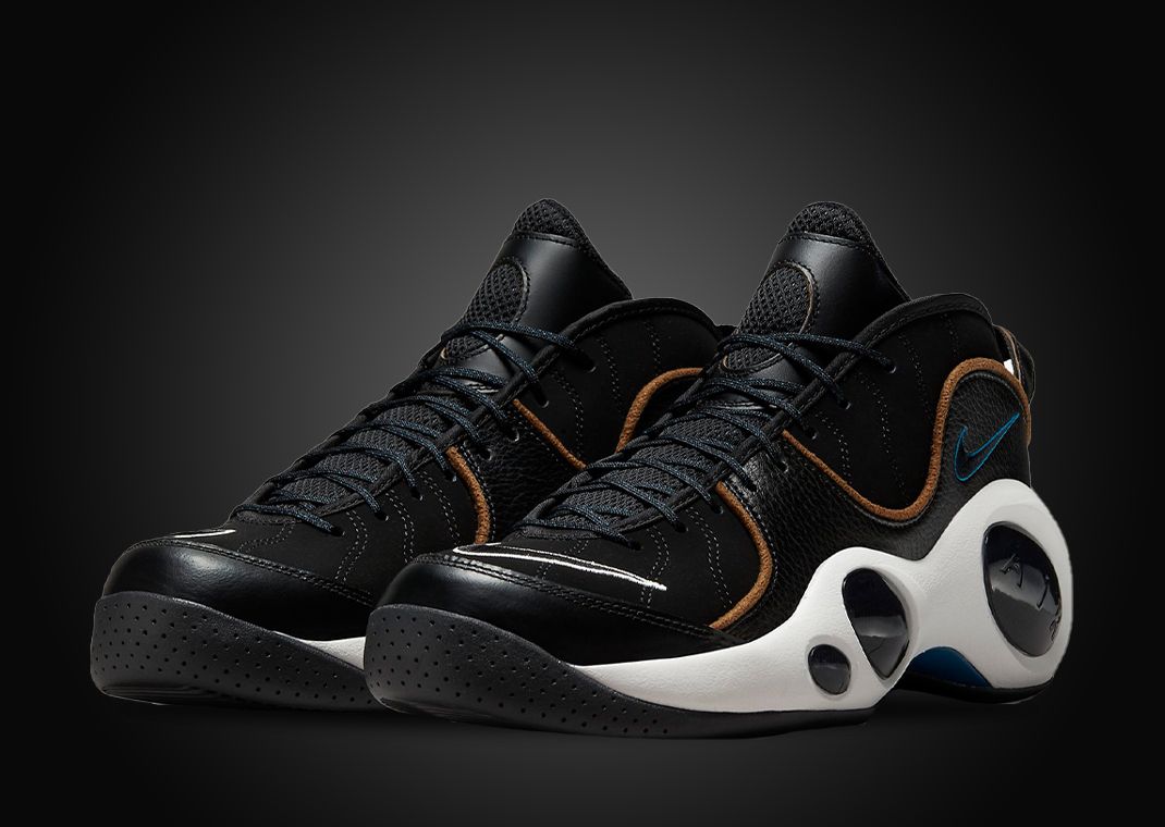 Nike Air Zoom Flight 95 Black Valerian Blue Ale Brown