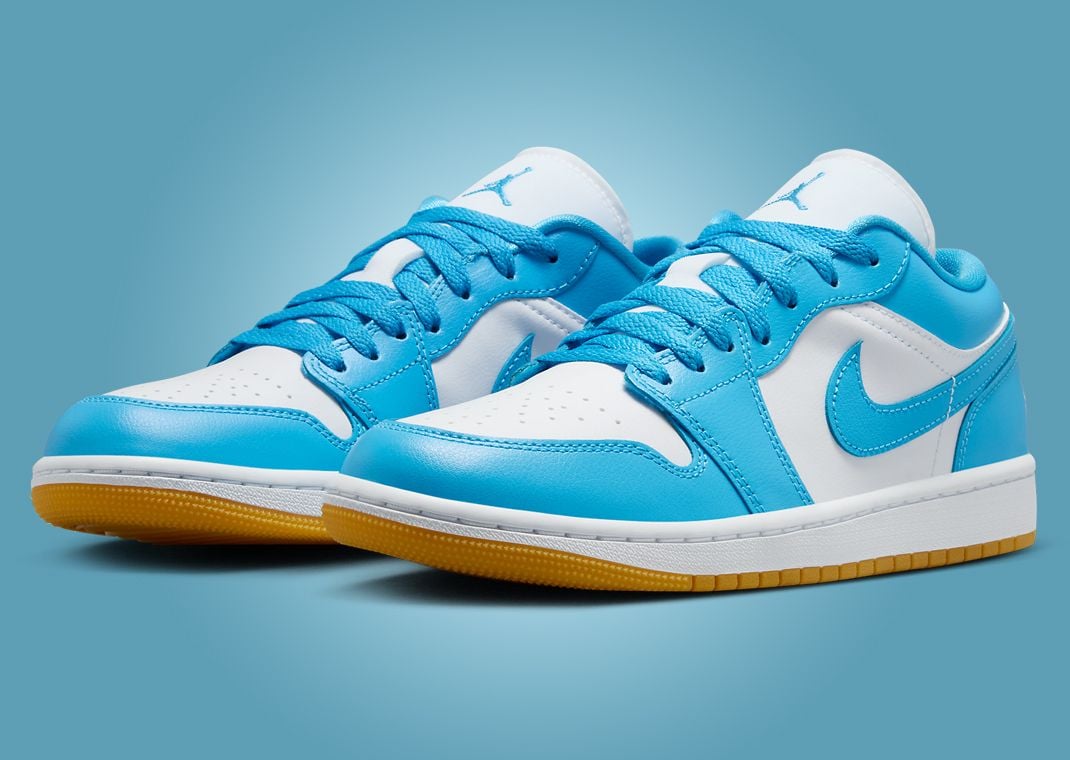 Air Jordan 1 Low Dark Powder Blue Gum (W)