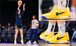 Lemon Zest: Caitlin Clark Debuts a Canary Yellow Nike Caitlin 1