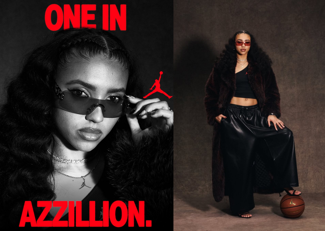 Jordan Brand Azzi Fudd Draft Campaign