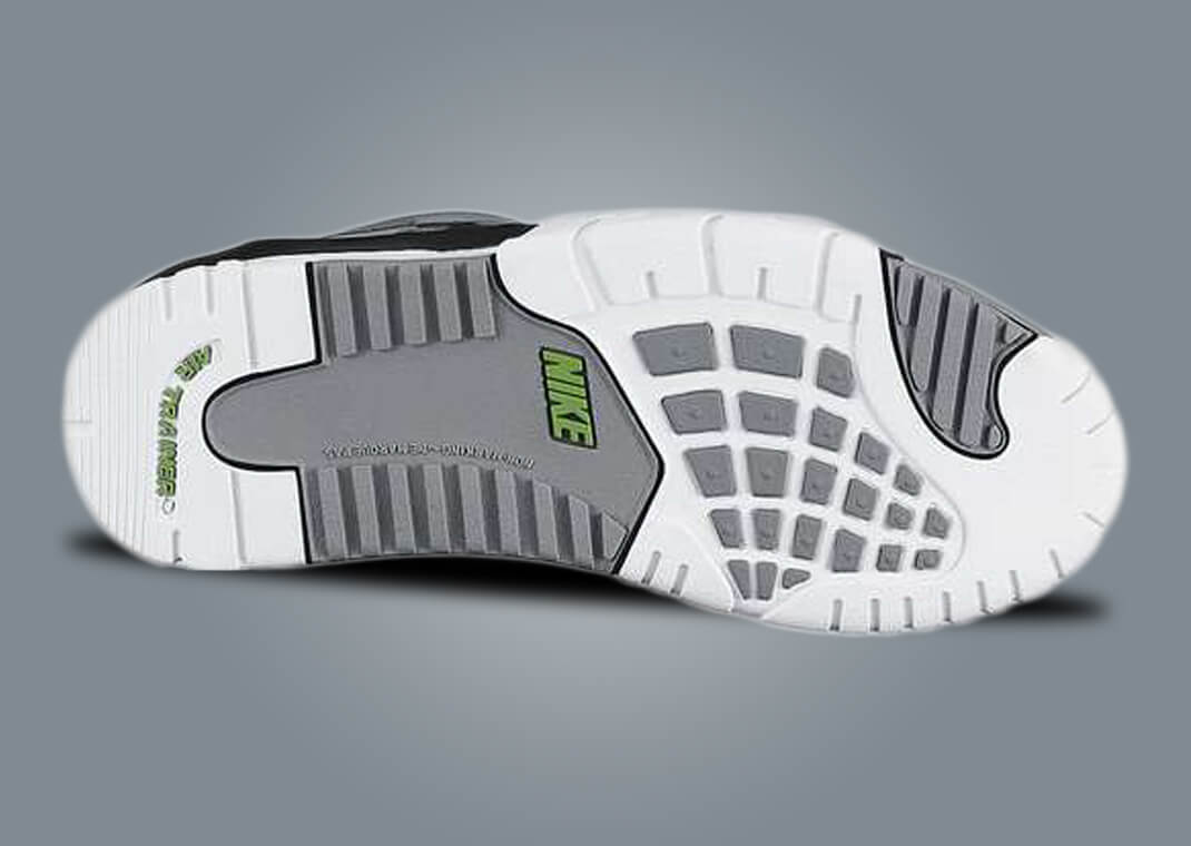 NIKE AIR TRAINER ホワイト/グレー/グリーン The Nike Air Trainer 1 is the Latest to Get a Citron Makeover