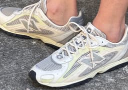 AURALEE x New Balance 204L Grey Angle