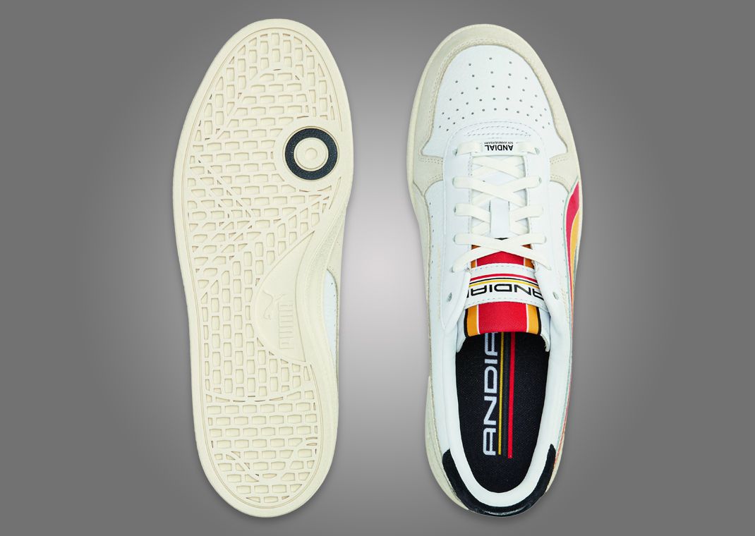 Porsche x Puma Indoor ANDIAL White Top and Outsole