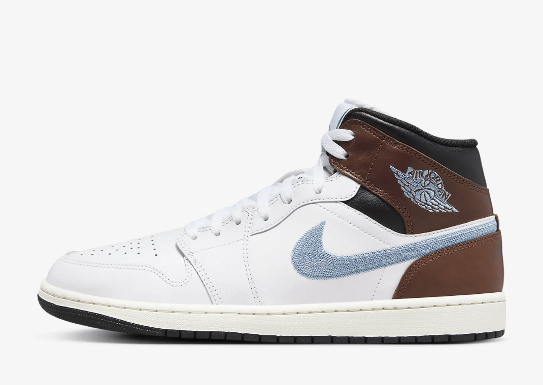 Air Jordan 1 Mid SE Denim Stitch