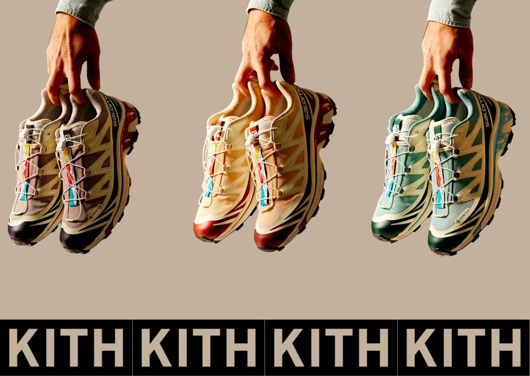 Kith x Salomon Gore-Tex XT-6 Collection